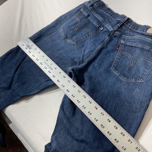 Levis Womens 515 Bootcut Jeans Size 12 Medium Wash Stretch Denim - Picture 11 of 12